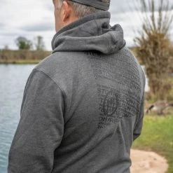 Match & Coarse Preston Grey Hoodie