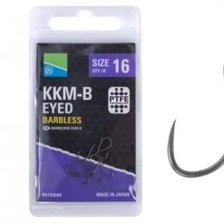 Match & Coarse Preston KKM-B Eyed Barbless Hooks