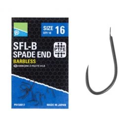 Match & Coarse Preston SFL-B Spade End Barbless