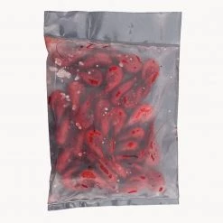 Willy Worms Red Dyed Shrimps Fishing Bait