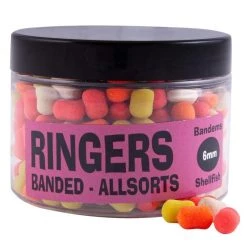 Ringers Banded Allsorts -100g Fishing Bait