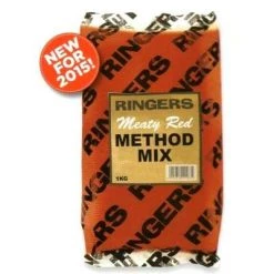 Willy Worms Ringers Meaty Red Method Mix 1kg Groundbait
