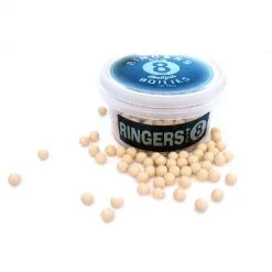 Ringers White Shellfish Boilies 100g