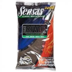 Sensas 3000 Black River 1kg Fishing Bait