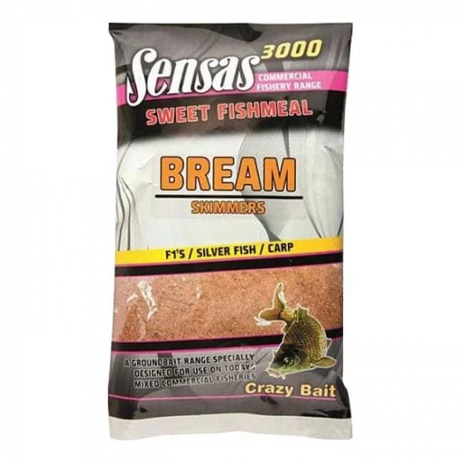 Sensas 3000 Sweet Fishmeal Bream & Skimmers 1kg