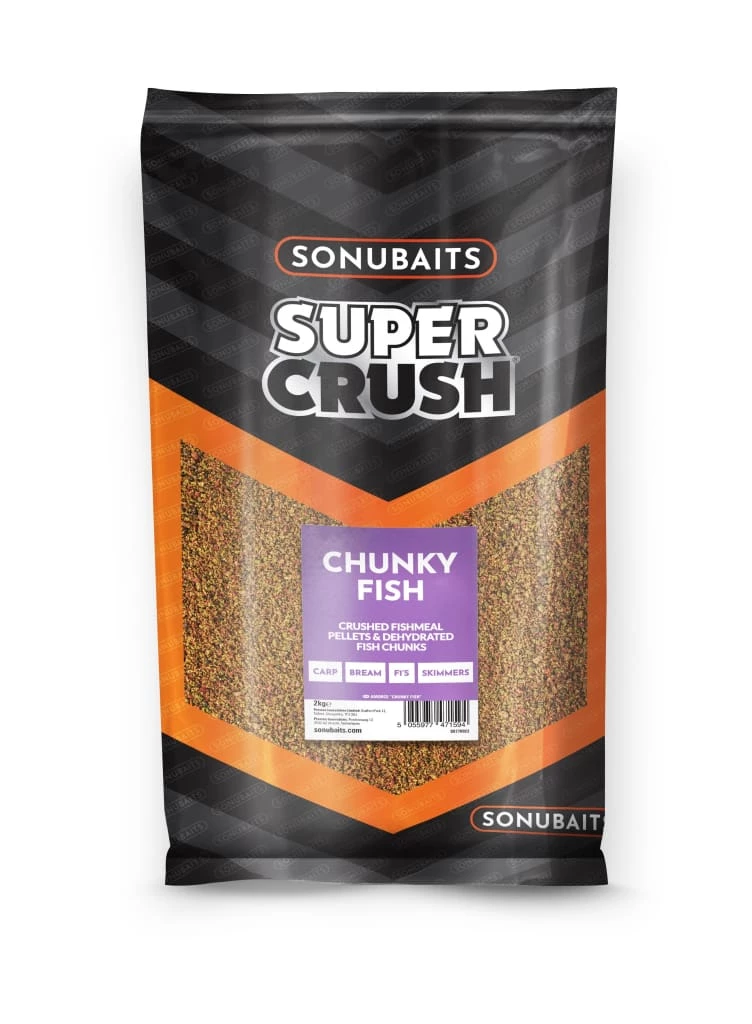 Sonubaits Chunky Fish Groundbait 2kg Fishing Bait