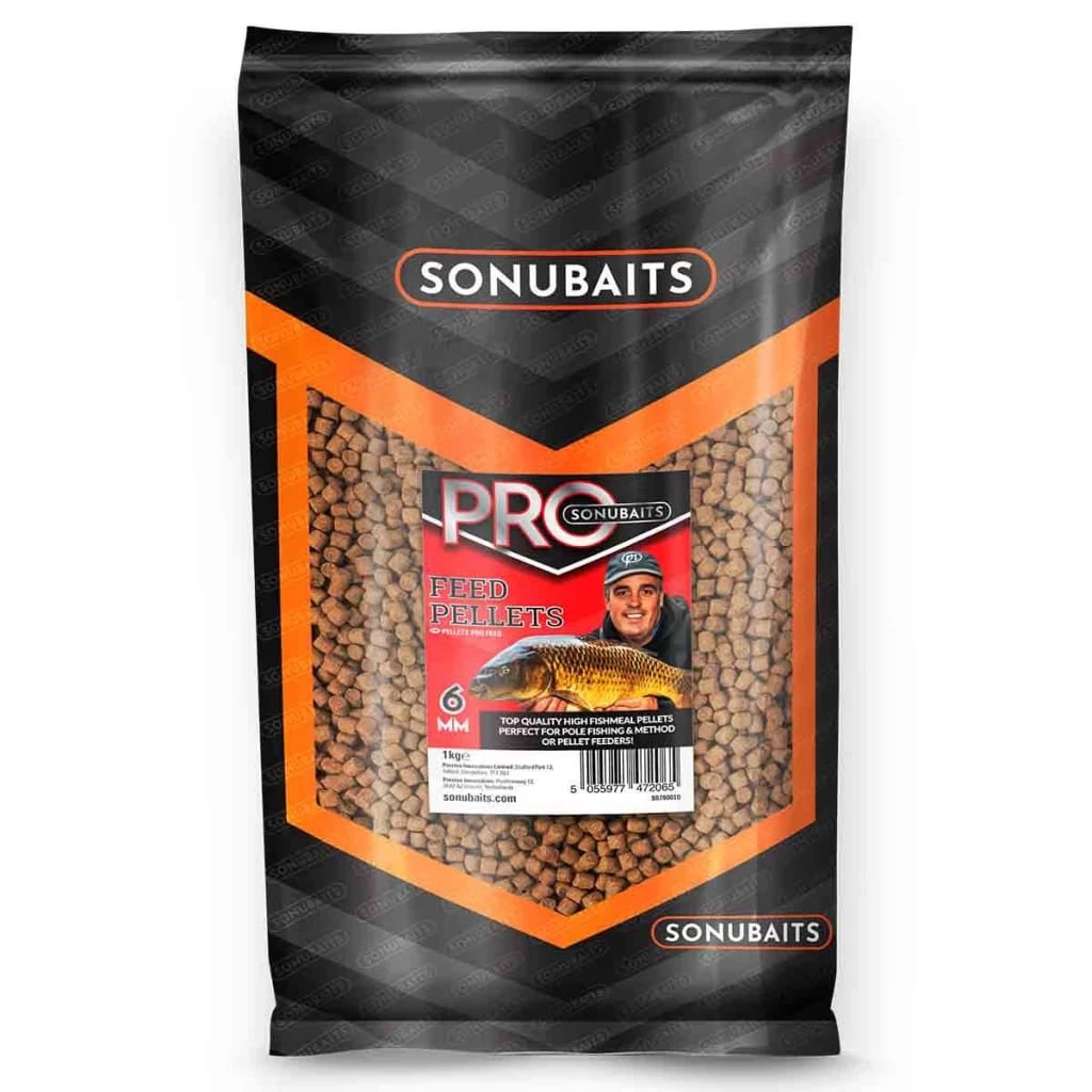 Sonubaits Pro Feed Pellets 1kg Fishing Bait