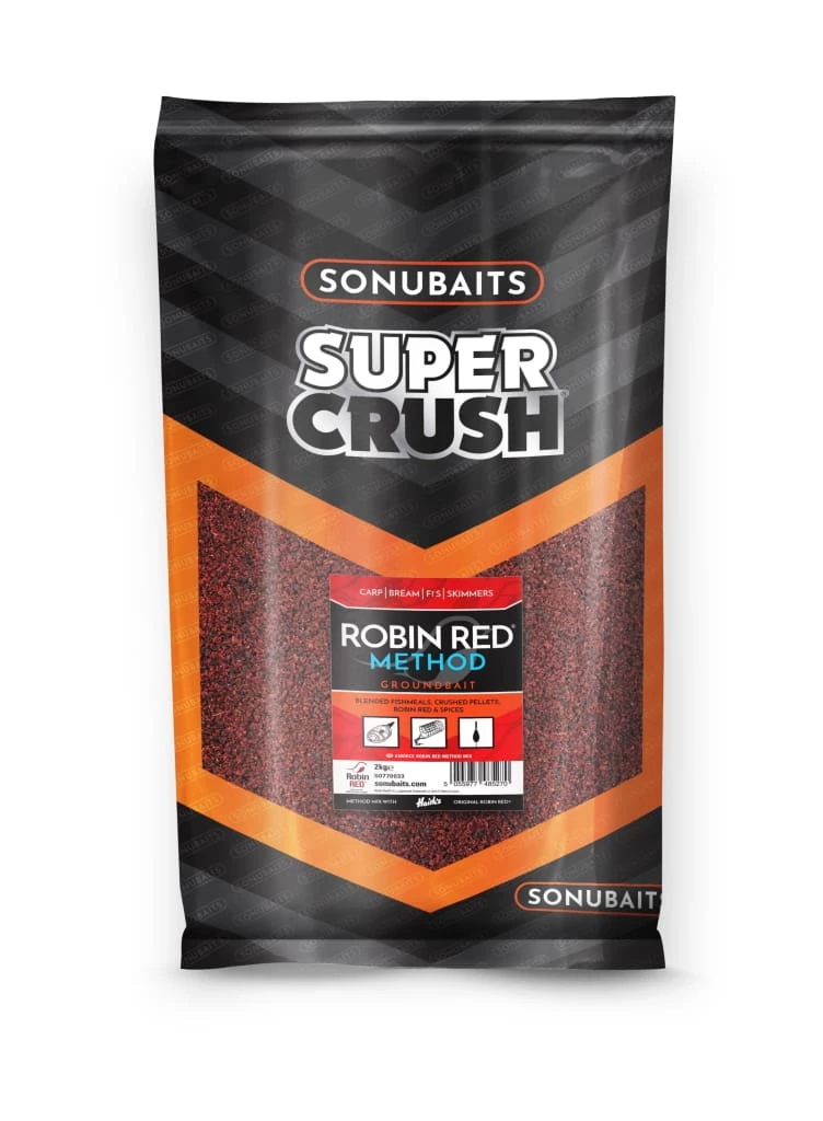 Fishing Bait Sonubaits Robin Red Method Mix 2kg