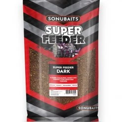 Sonubaits Super Feeder Dark Groundbait 2kg Fishing Bait