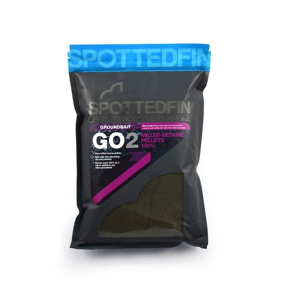 Spotted Fin - GO2 Milled Betaine Pellets Fishing Bait