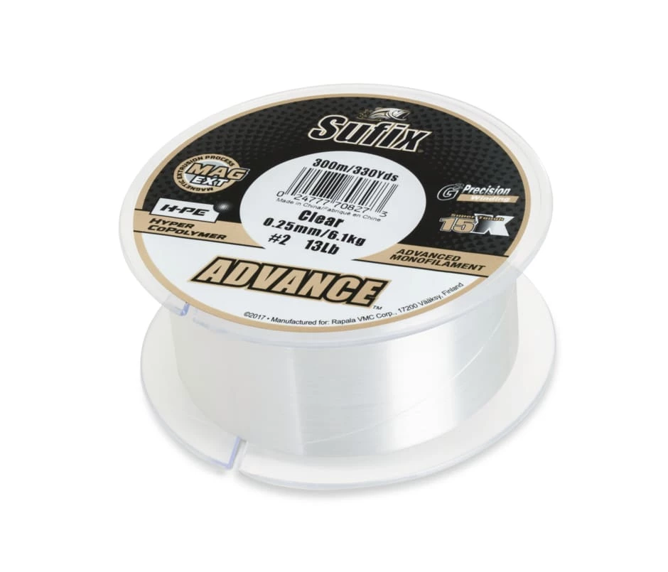 Fishing Bait Sufix - G2 Advance Line - Clear - 300m