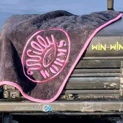 Match & Coarse Willy Worms Microfibre Towel
